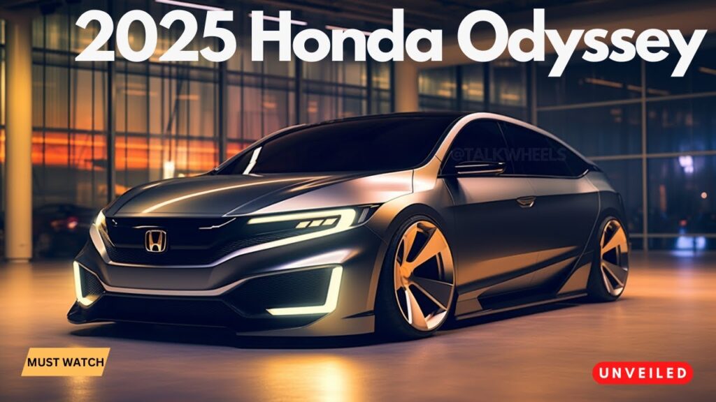 2025 Honda Odyssey Redesign