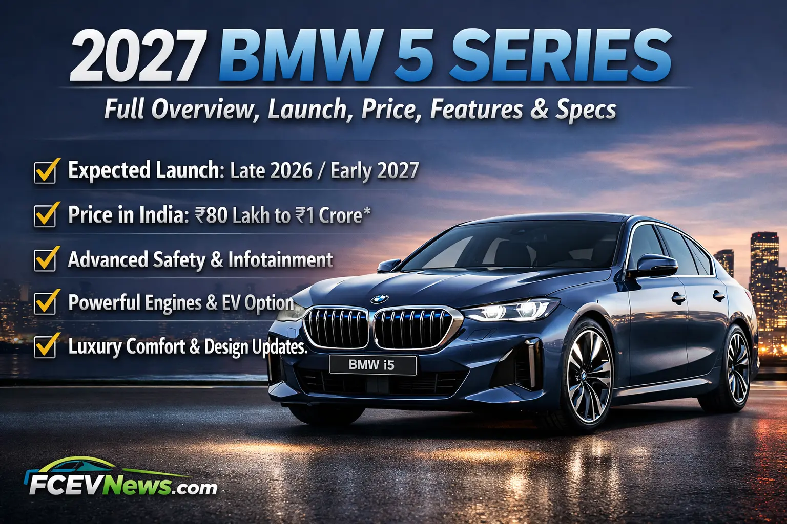 2027 BMW 5 Series Feature image